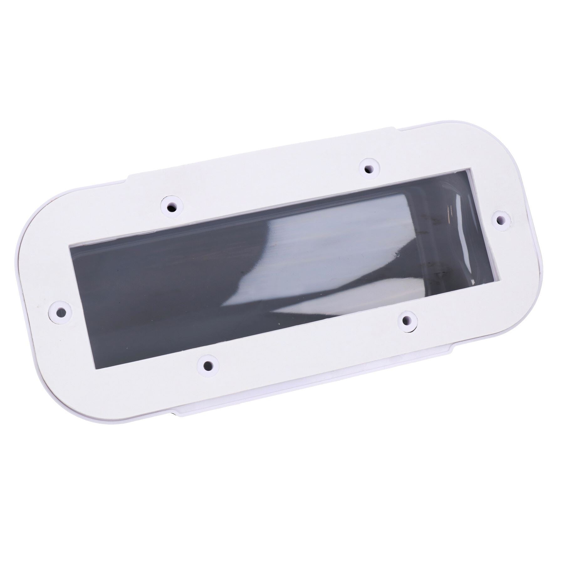 Premium Flush Radio Cover Housing Single Din Splash Water Proof Marine Stereo
