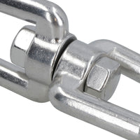 Swivel Shackle Anchor Chain 16mm Jaw Hexagonal Socket 316 Stainless Steel