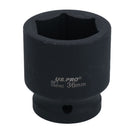 Metric Shallow Impact Impacted European Style Socket 3/4" Drive 6 Sided