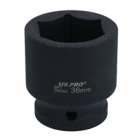Metric Shallow Impact Impacted European Style Socket 3/4" Drive 6 Sided
