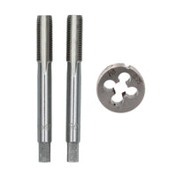 Metric Tap and Die Tungsten Steel Taper and Plug Set M2 - M18