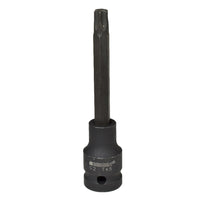 1/2" Drive Extra Long 100mm Male Torx Star Impacted Sockets T30 – T45