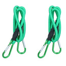 36” Bungee Rope with Carabiner Clips Cords Elastic Tie Down Fasteners
