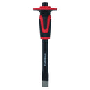 Soft Grip Guarded Handled Cold Chisel 300mm x 25mm for Masonry Bricks Blocks