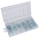 R Clips Hair Pin Hitch Lynch Cotter Assortment Kit 150pc AST07