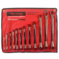 12pc 35° Offset Degree Spanner Set 6 - 32mm Double Ended Metric Ring Spanners