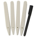 Garden Plant Label Stick Set and Pen Set 4.5" Long 40 Pack GAR32