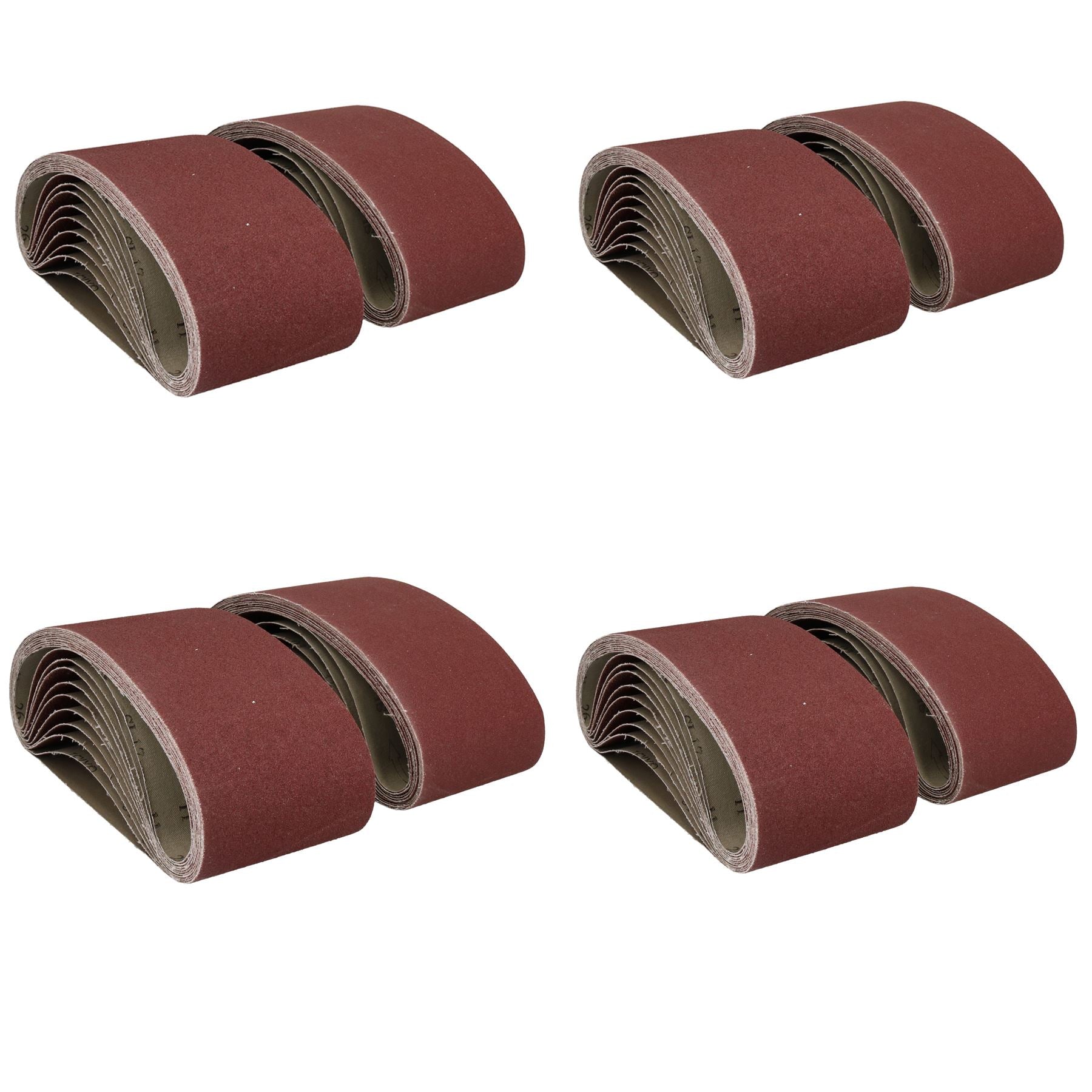 610mm x 100mm Mixed Grit Abrasive Sanding Belts Power File Sander Belt Packs