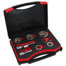 Ratchet Thread Die Holder Set 20mm 25mm 30mm & 38mm Dies 3/8in Drive Hex