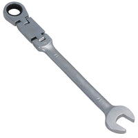 Metric Double Jointed Flexi Ratchet Combination Spanner Wrench 72 Teeth