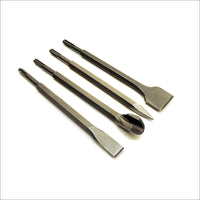 SDS Plus Chisel Set Point Flat Gouge and Tile Chisels (4pcs kit) TE282
