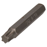 T20 – T60 Torx Star Male Bits With 10mm Shank 30mm or 75mm Length
