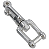 Swivel Shackle Anchor Chain 6mm Jaw Hexagonal Socket 316 Stainless Steel