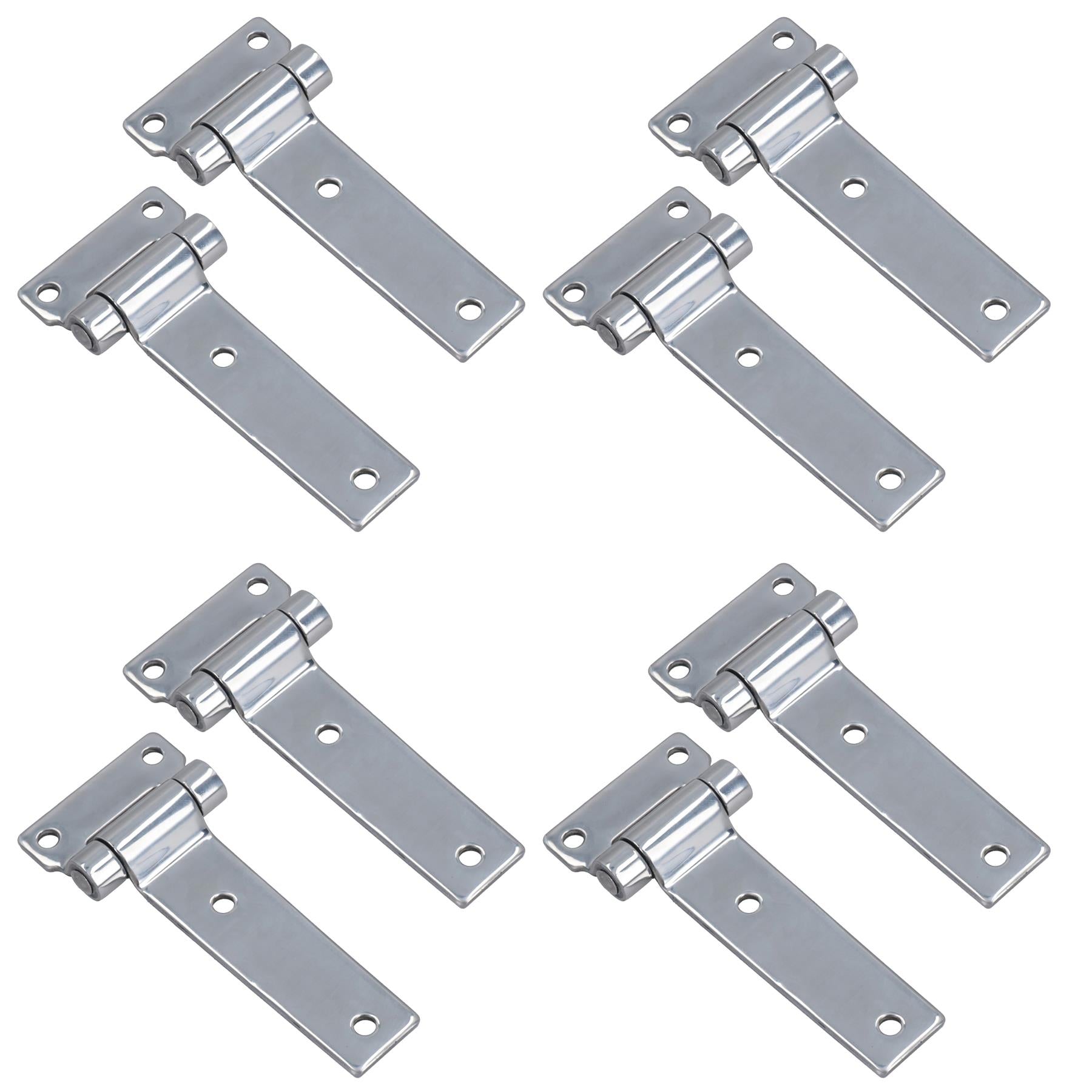 316 Stainless Steel Bolt on Door Hatch Hinge Bracket Fastener Marine 105mm
