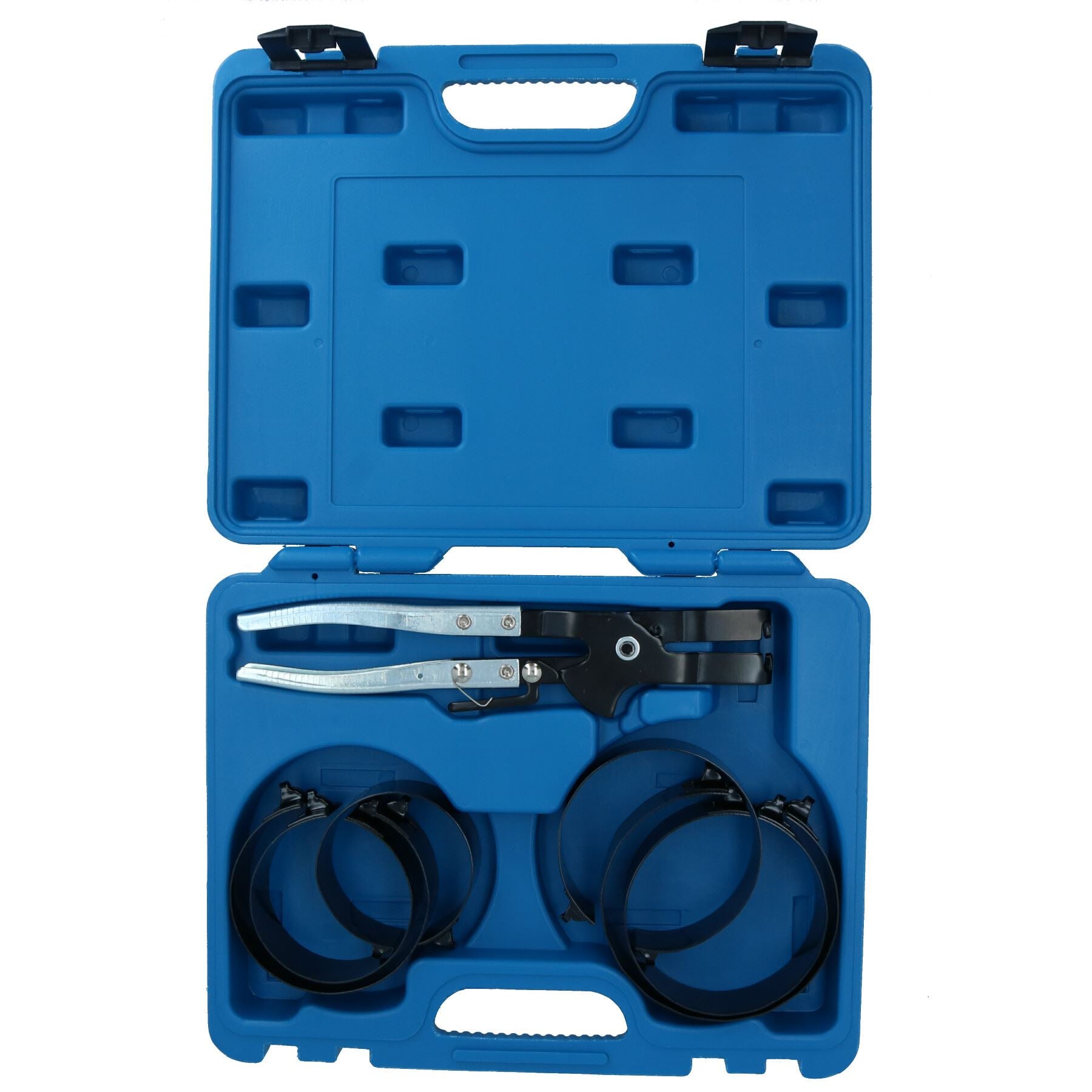 7pc Piston Ring Compressor Cylinder Installer Clamps ratchet Pliers 73 – 111mm