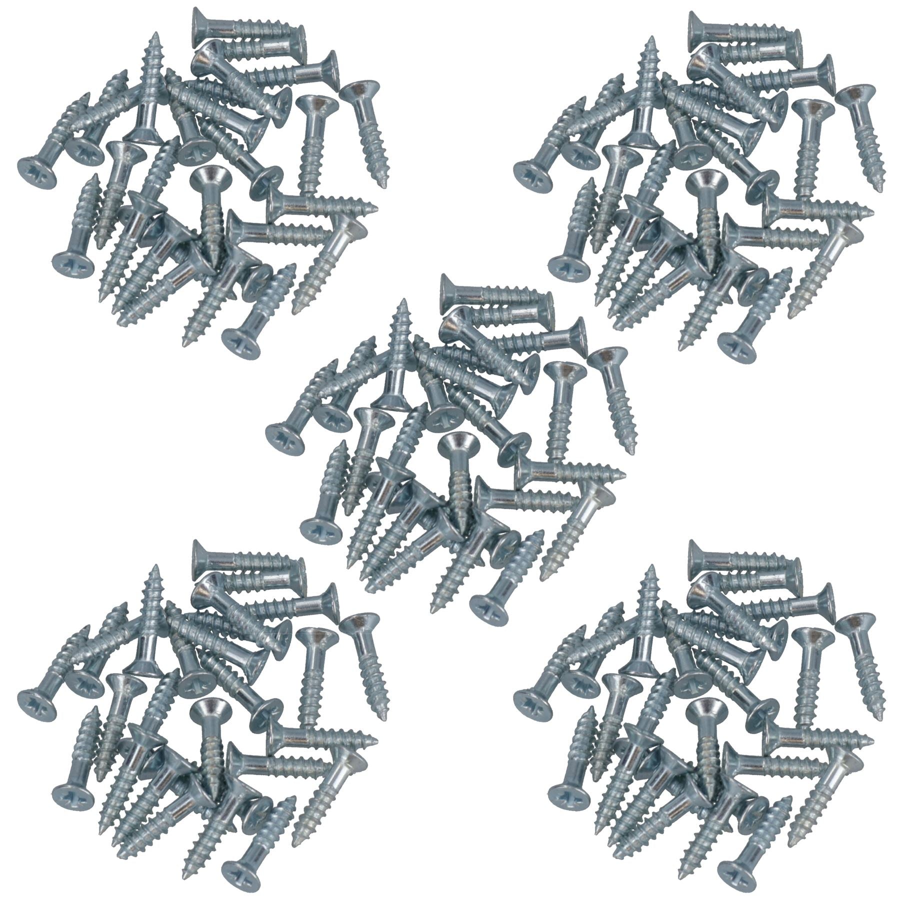 4mm x 20mm PZ2 Drive Countersunk Wood Chipboard Screws Fasteners