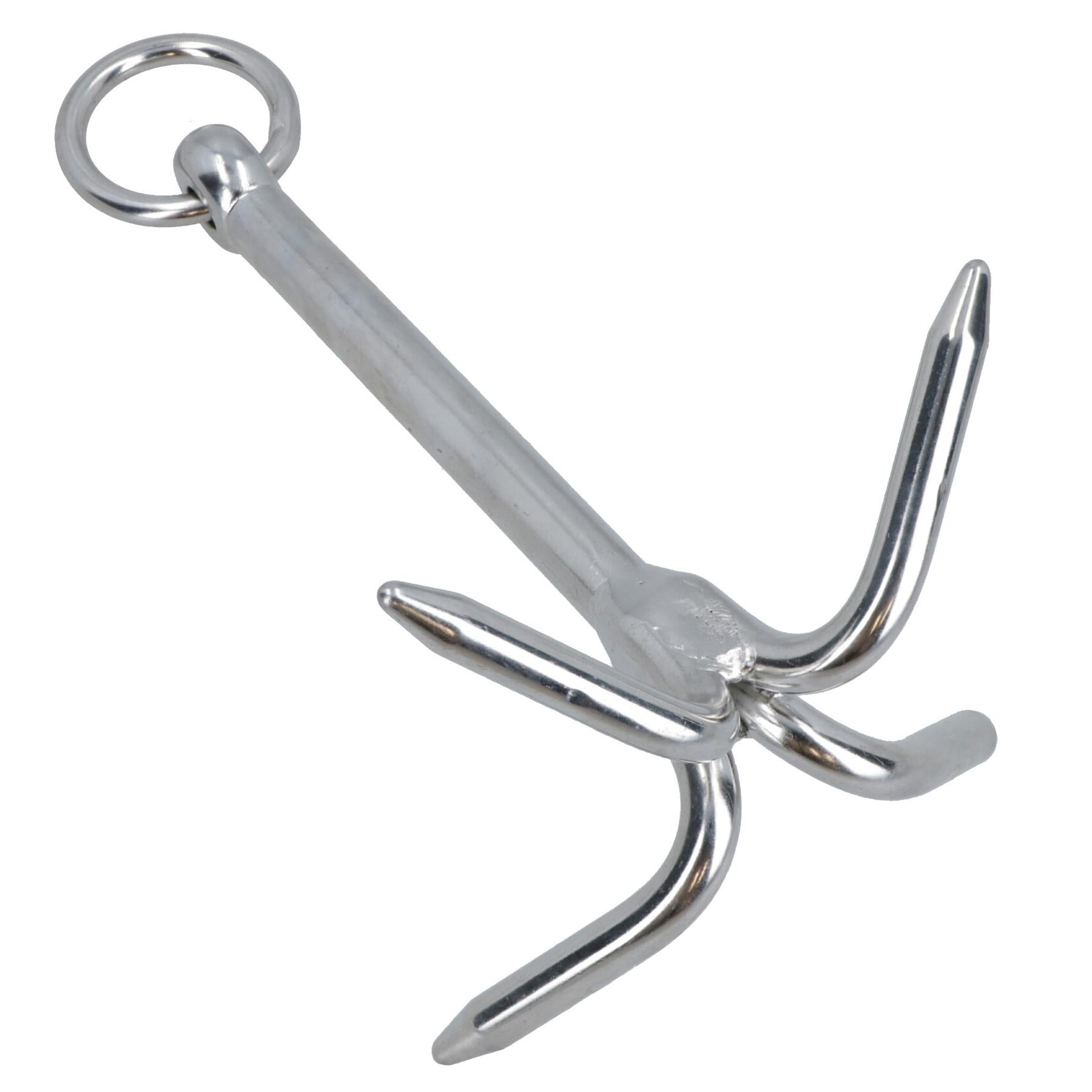 Grapnel Hook Anchor 200mm Grappling 316 Stainless steel Marine Grade