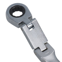 Metric Double Jointed Flexi Ratchet Combination Spanner Wrench 72 Teeth