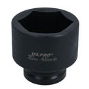 Metric Shallow Impact Impacted European Style Socket 3/4" Drive 6 Sided