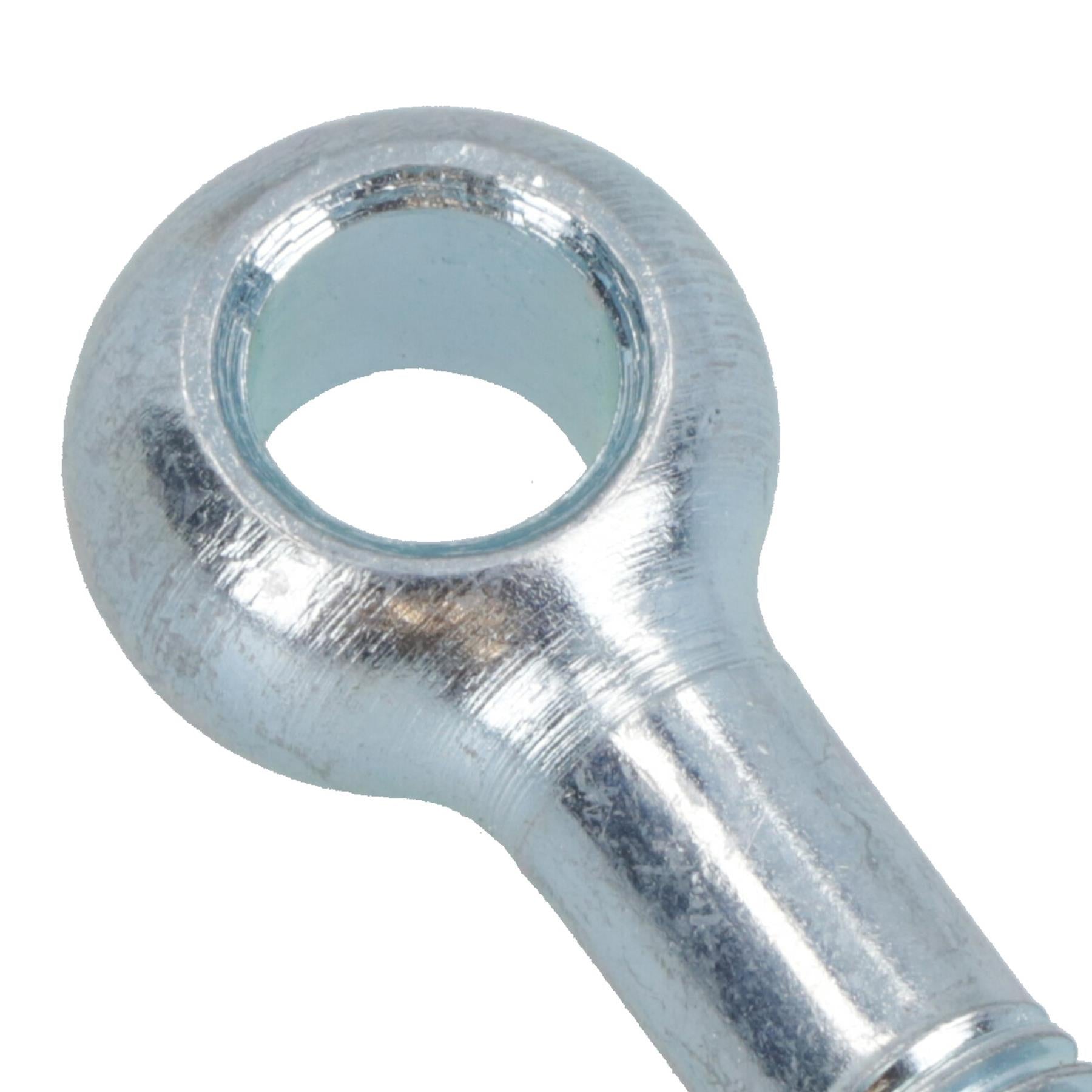 M10 50mm Eye Bolt Single Bolt Zinc Plated Threaded Rings DIN444 Catenary Wire