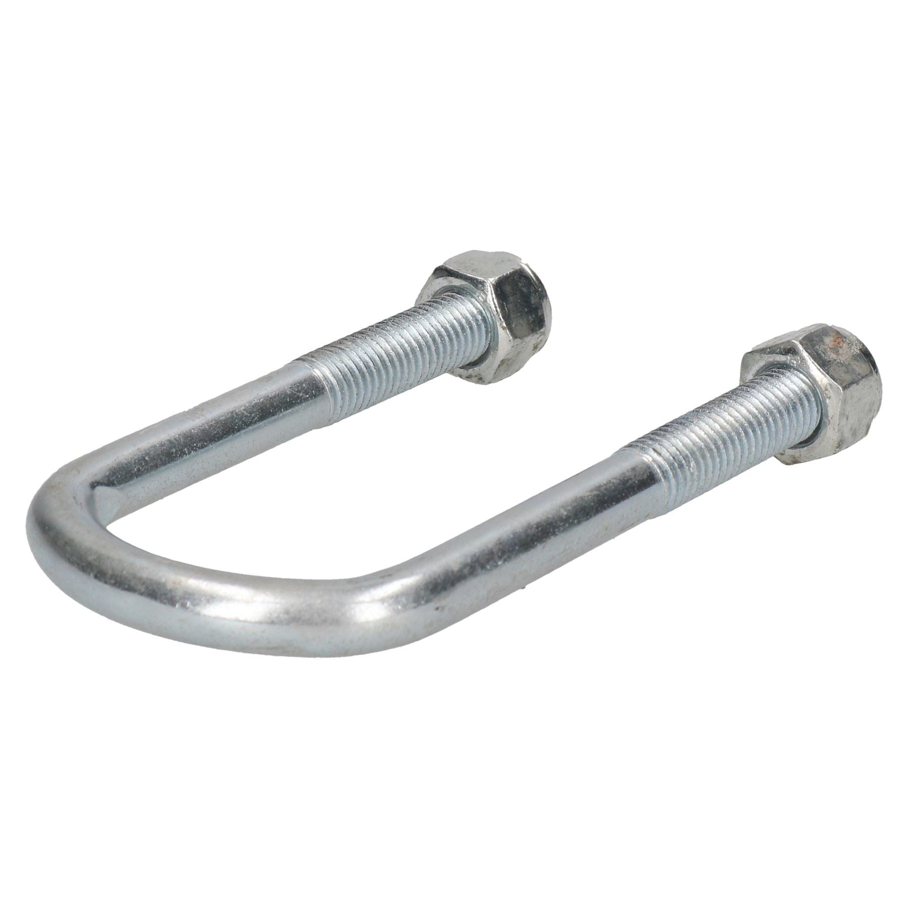 2 Single Parabolic Leaf Spring High Tensile U Bolt Nuts for Ifor Williams Trailers