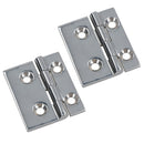 Polished Door Hinge Stainless Steel 61mm x 51mm 316 Marine Cabin Hatch