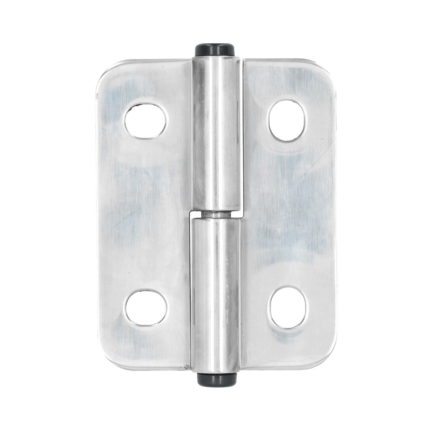 Stainless Steel Lift Off Leaf Hinge Right 76x100mm Heavy Duty Door Hatch