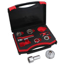 Ratchet Thread Die Holder Set 20mm 25mm 30mm & 38mm Dies 3/8in Drive Hex