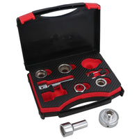 Ratchet Thread Die Holder Set 20mm 25mm 30mm & 38mm Dies 3/8in Drive Hex