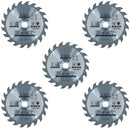 Circular Saw Blade 165mm x 16 / 20mm Mixed Teeth TCT Cutting Disc Wood