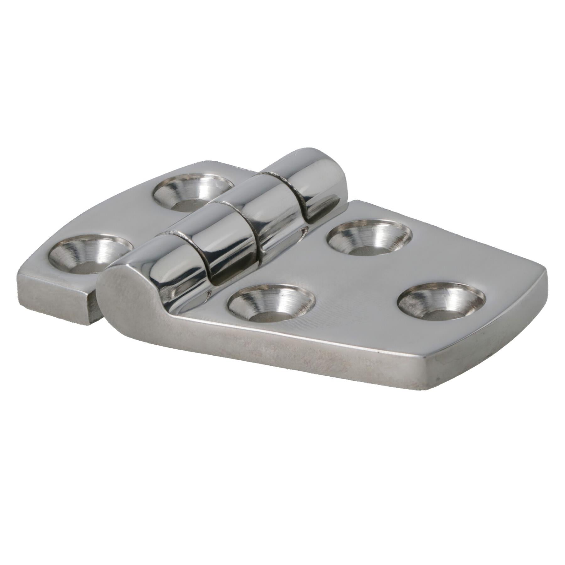 Polished Door Hinge Stainless Steel 56mm x 38mm 316 Marine Cabin Hatch