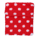 Red Microwavable Heat Pad For Dog Cat & Small Animal Help With Stress & Aches