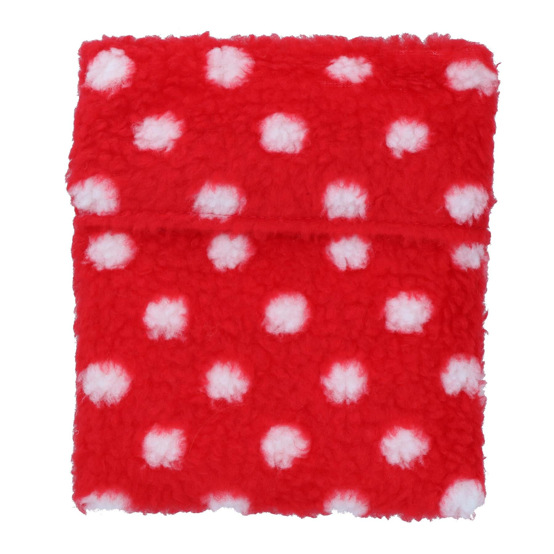 Red Microwavable Heat Pad For Dog Cat & Small Animal Help With Stress & Aches
