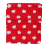 Red Microwavable Heat Pad For Dog Cat & Small Animal Help With Stress & Aches