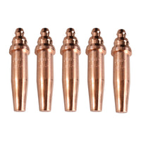 ANM Oxy Acetylene Gas Cutting Nozzle Tip Standard length 1/32" - 1/16" Oxygen