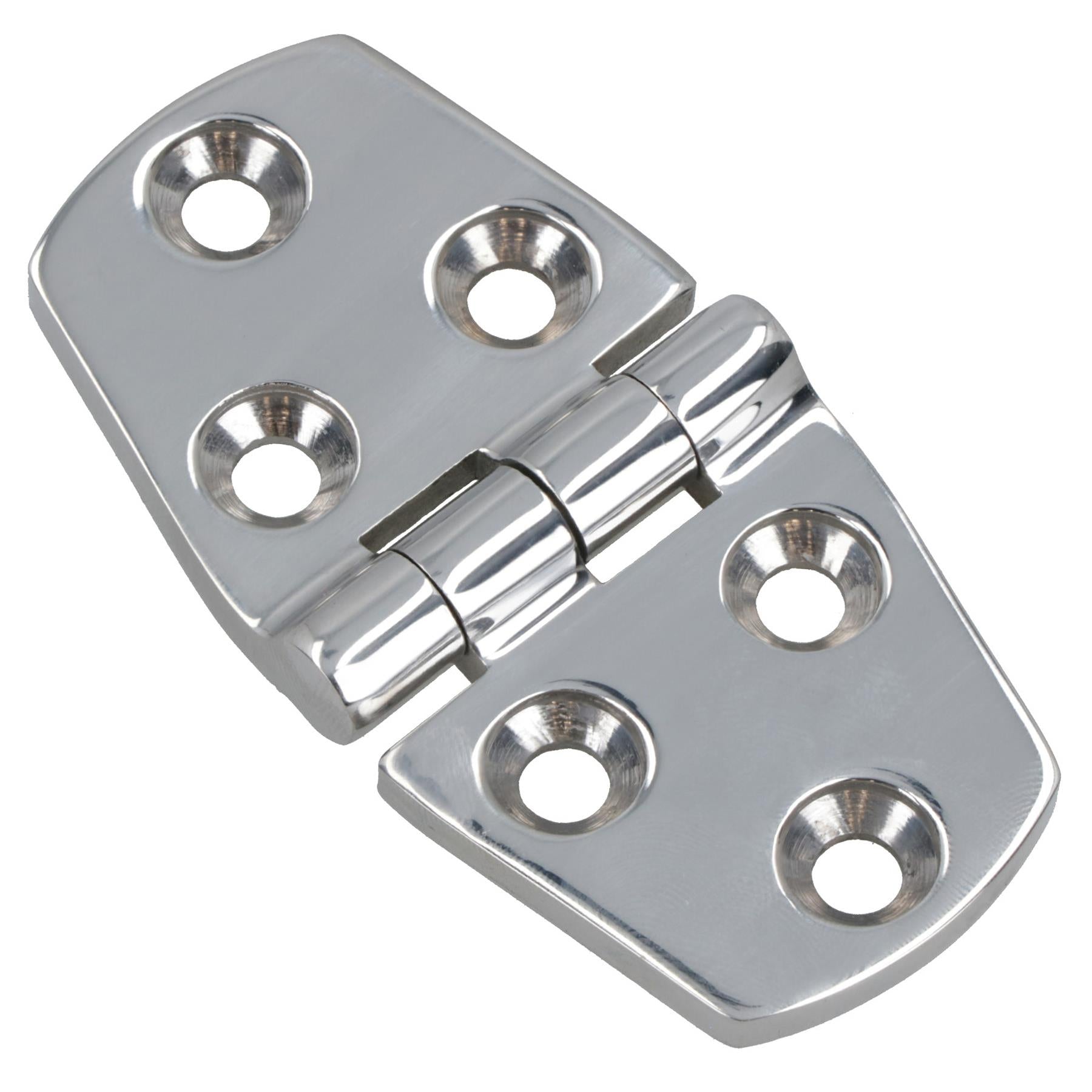 Polished Door Hinge Stainless Steel 76mm x 38mm 316 Marine Cabin Hatch