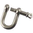 D Shackle Dee Link M6 - M12 Galvanised Steel Lifting Towing Rigging Pin Loop
