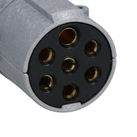 24V 7 Pin N Type Trailer Plug & Socket for HGV Commercial Vehicles Aluminium