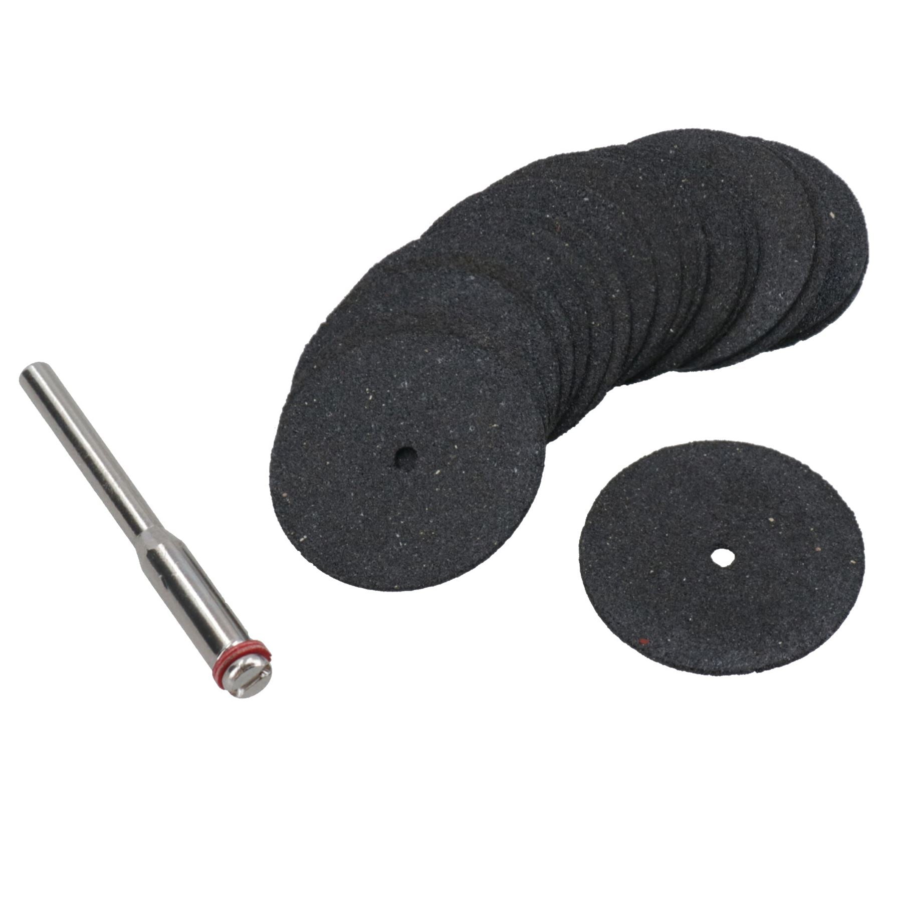 Rotary Tool Metal Cutting Trimming Disc Set 22mm Diameter 3.17mm Mandrel