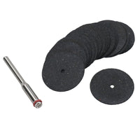 Rotary Tool Metal Cutting Trimming Disc Set 22mm Diameter 3.17mm Mandrel