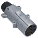 24V 7 Pin N Type Trailer Plug for HGV Commercial Vehicles Aluminium