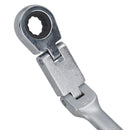 Metric Double Jointed Flexi Ratchet Combination Spanner Wrench 72 Teeth