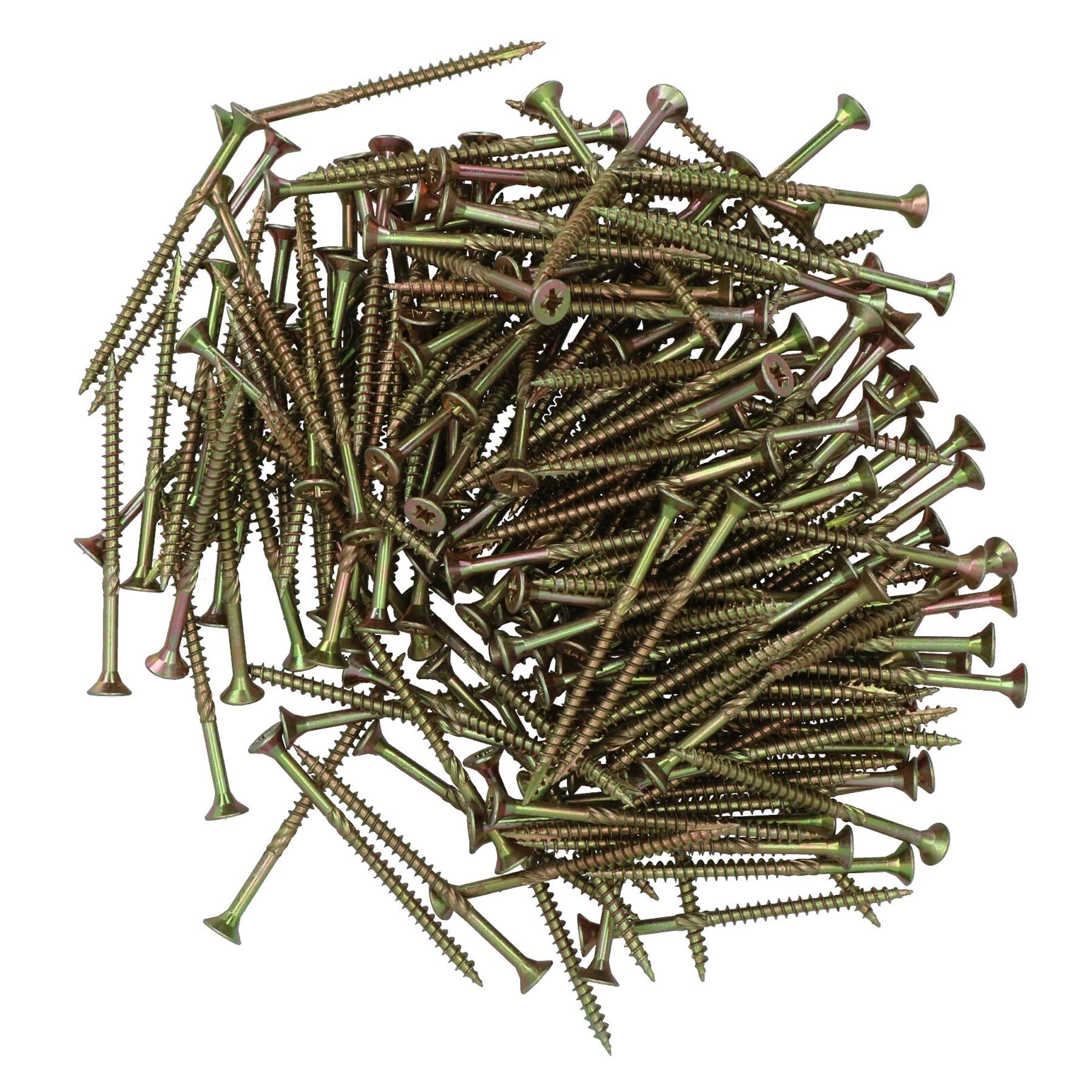 Countersunk Wood Screws 4.0 x 60mm Serrated Edge Prevent Splitting PZ2