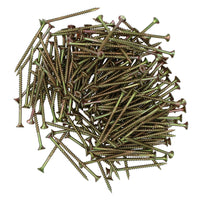 Countersunk Wood Screws 4.0 x 60mm Serrated Edge Prevent Splitting PZ2