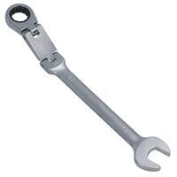 Metric Double Jointed Flexi Ratchet Combination Spanner Wrench 72 Teeth