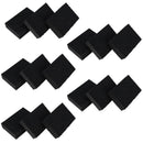 Foam Sponge Sanding Blocks 60 80 120 Mixed Grit Abrasive Wet + Dry