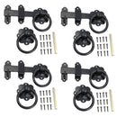 6” (150mm) heavy Duty Twisted Ring Gate Latch Catch for Garden Gates Doors