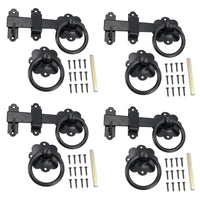 6” (150mm) heavy Duty Twisted Ring Gate Latch Catch for Garden Gates Doors
