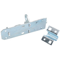 4" / 100mm Galvanised Brenton Bolt Sliding Lock Gate Shed Door Padbolt & Fixings