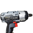 18v 1/2" Drive Li-on Cordless Battery Impact Gun & 10 Deep MM Impact Sockets